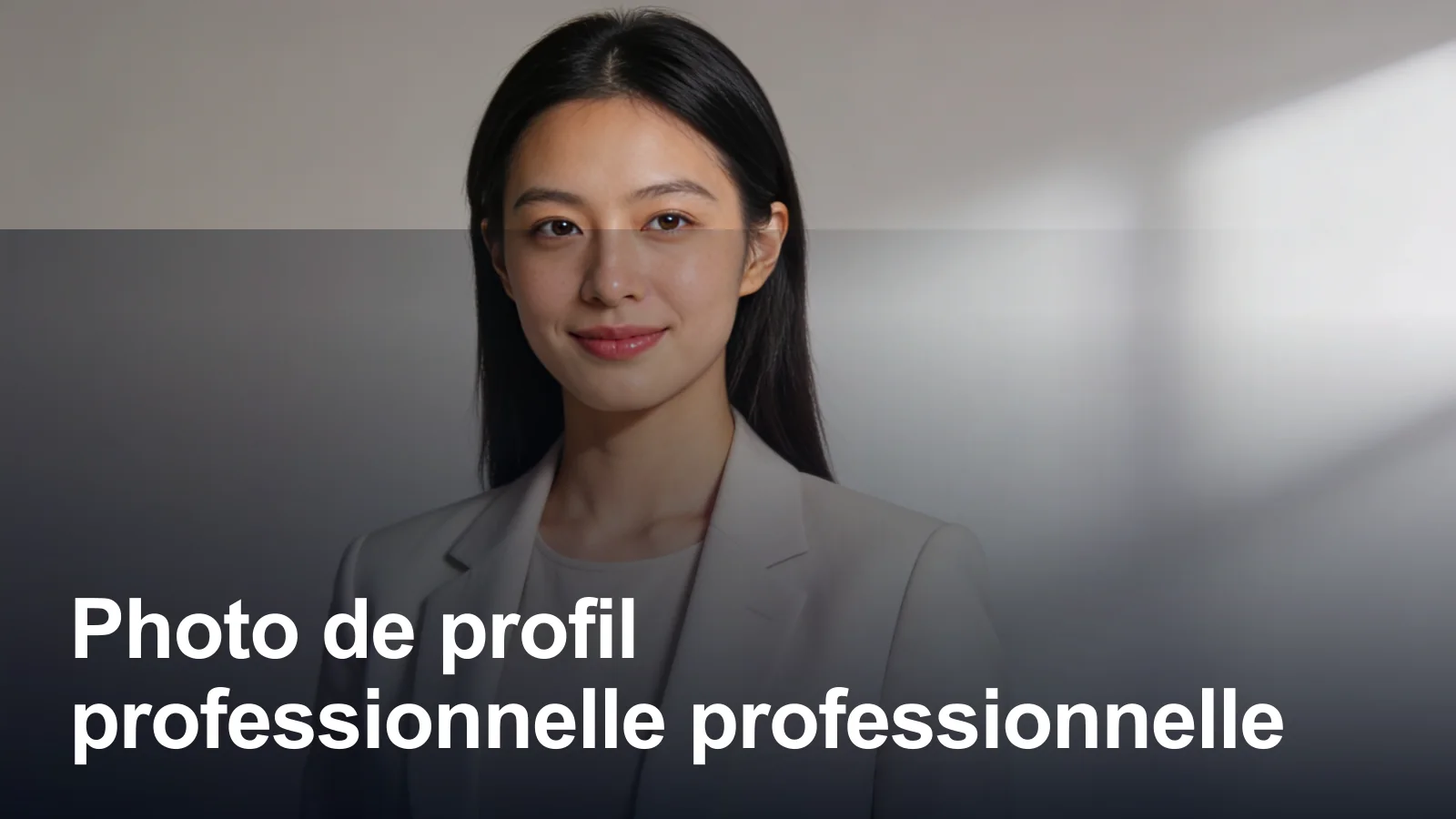 Photo de profil professionnelle sobre sur fond neutre pour LinkedIn, site et outils de travail